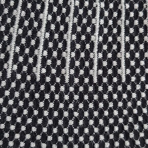 41 HAWTHORN FIT & FLARE SLEEVELESS GRAY BLACK STRETCH CAREER DRESS M MEDIUM - Picture 5 of 11